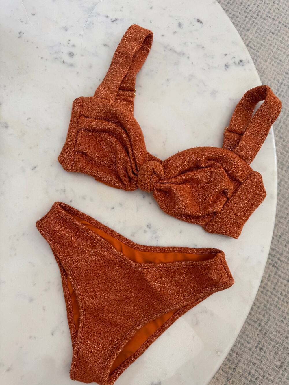EUC Montce $195 Terra Sparkle Bikini Set S/M